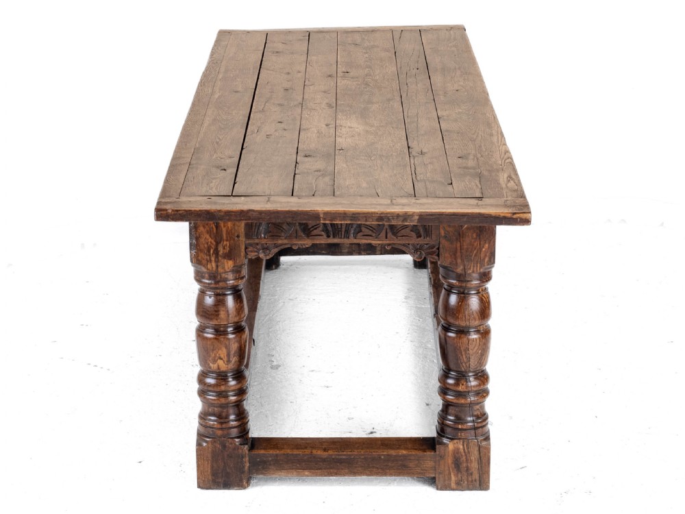 C.17th Carolean/Jacobean Style, 7'5