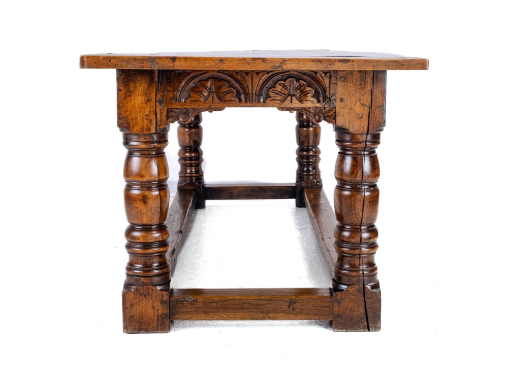 C.17th Carolean/Jacobean Style, 7'5