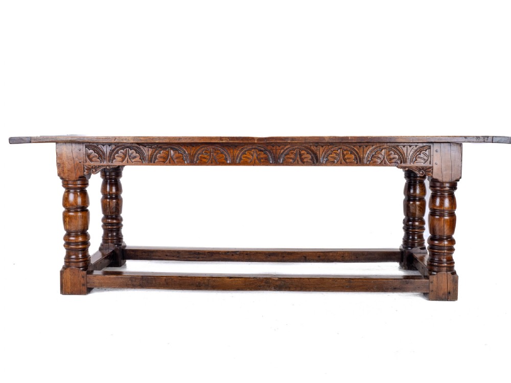 C.17th Carolean/Jacobean Style, 7'5