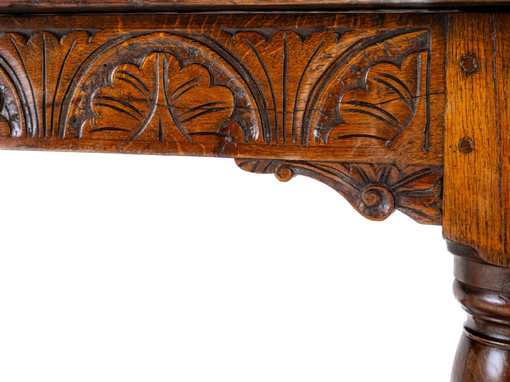 C.17th Carolean/Jacobean Style, 7'5