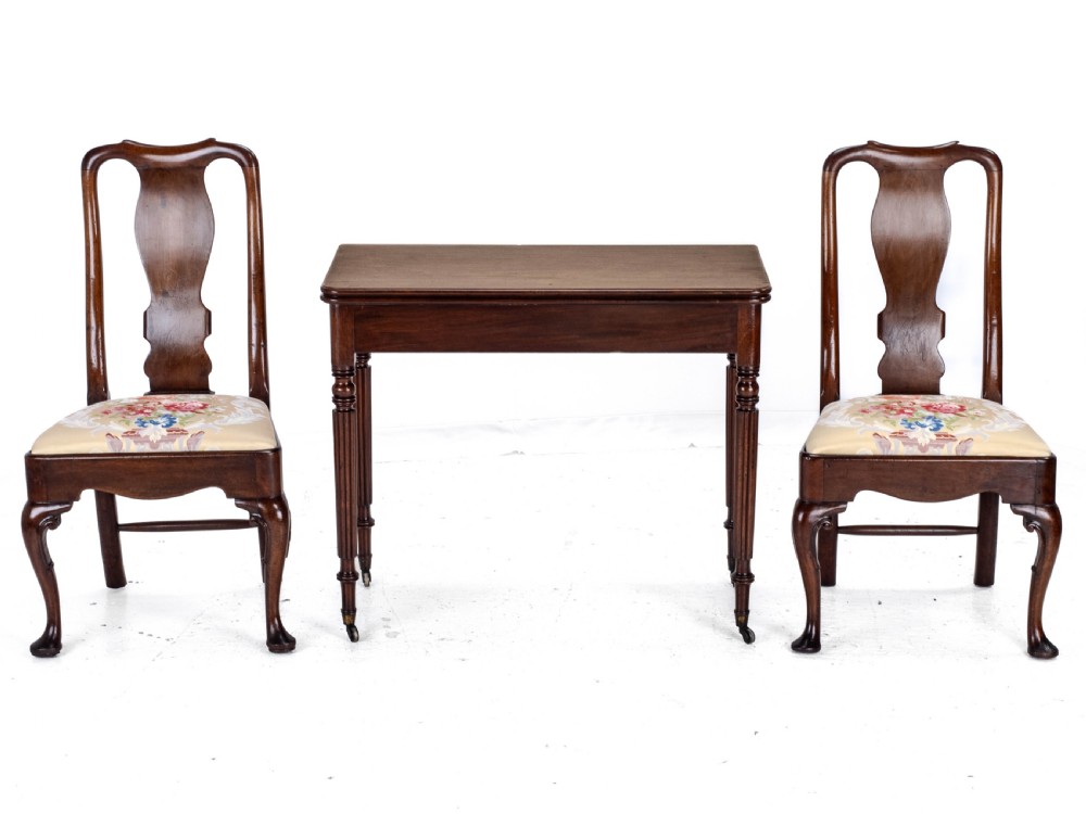 Georgian Regency Gillows-esque Mahogany Console Tea Table C1800 (George III) View III