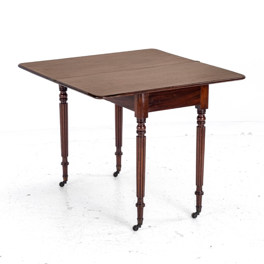 Georgian Regency Gillows-esque Mahogany Console Tea Table C1800 (George III) View IV