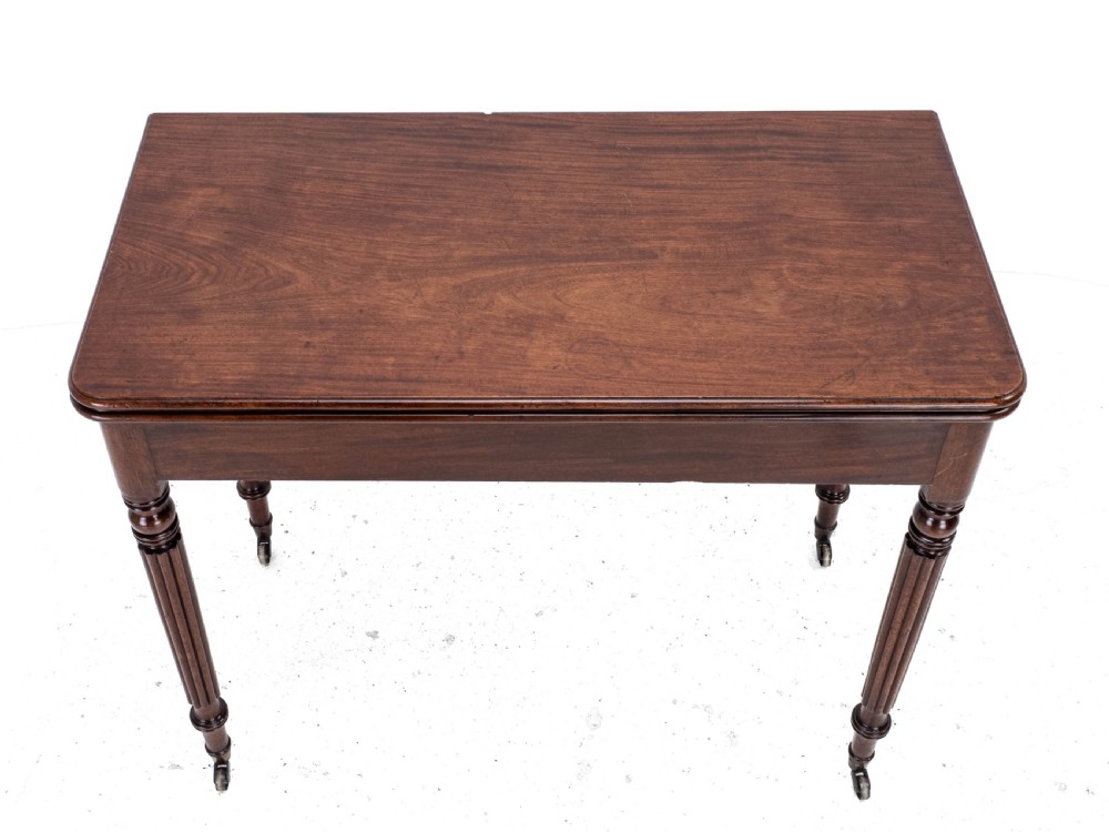 Georgian Regency Gillows-esque Mahogany Console Tea Table C1800 (George III) View VIII