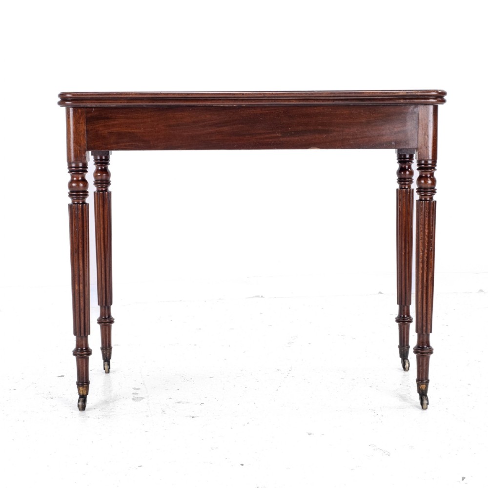 Georgian Regency Gillows-esque Mahogany Console Tea Table C1800 (George III) View X