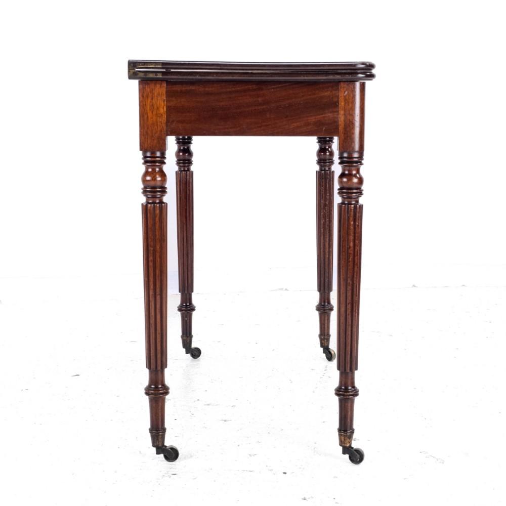 Georgian Regency Gillows-esque Mahogany Console Tea Table C1800 (George III) View XI