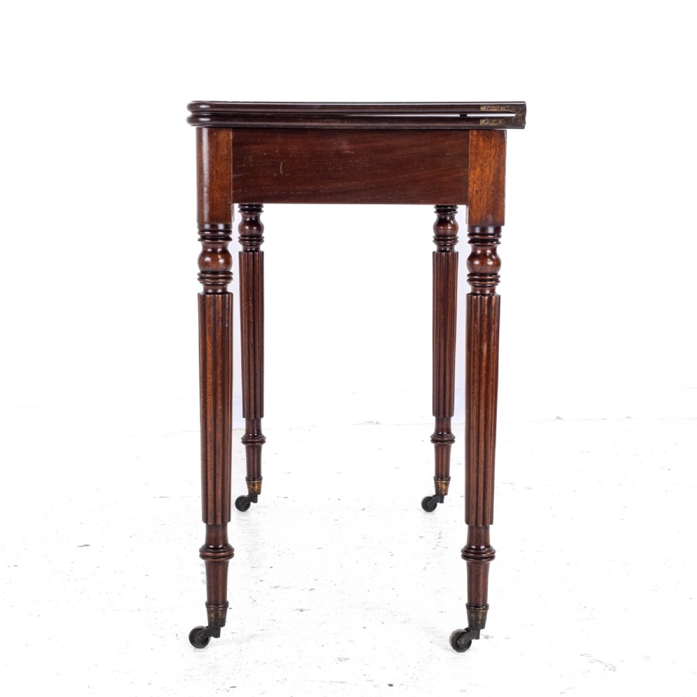Georgian Regency Gillows-esque Mahogany Console Tea Table C1800 (George III) View XII