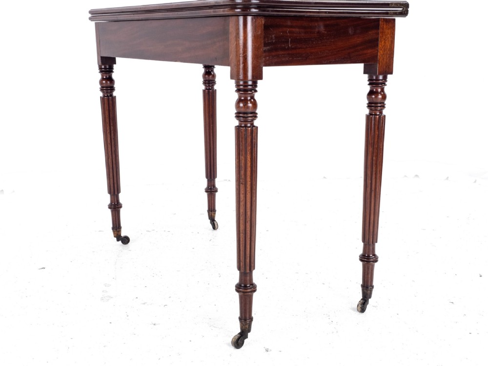 Georgian Regency Gillows-esque Mahogany Console Tea Table C1800 (George III) View XV