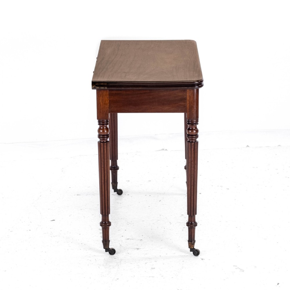Georgian Regency Gillows-esque Mahogany Console Tea Table C1800 (George III) View XVII