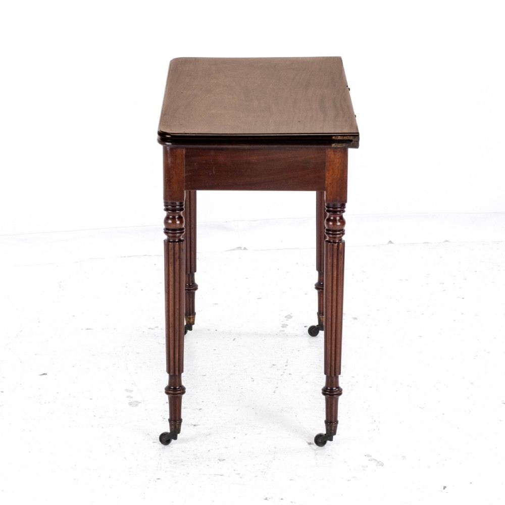Georgian Regency Gillows-esque Mahogany Console Tea Table C1800 (George III) View XIX