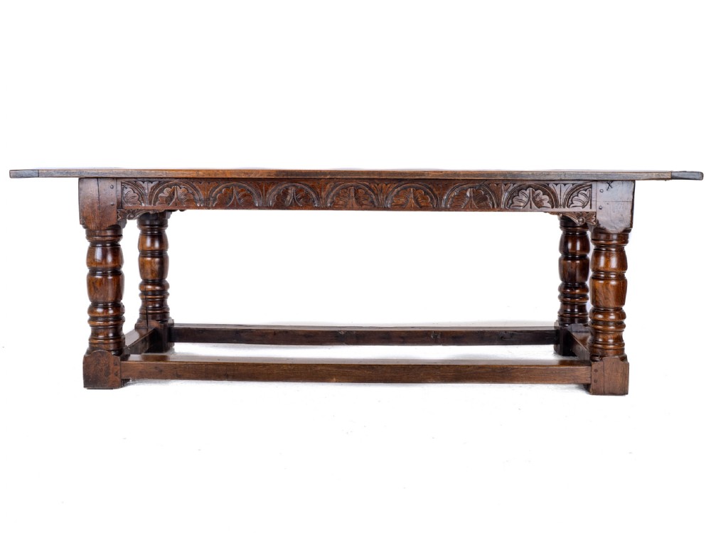 C.17th Carolean/Jacobean Style, 7'5