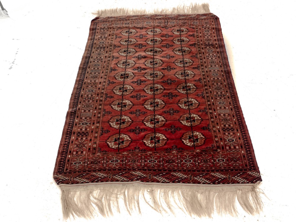 Antique Tekke Turkmen Rug 8'7