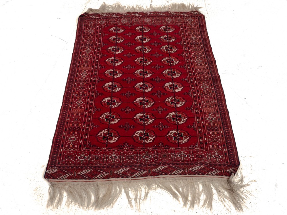 Antique Tekke Turkmen Rug 8'7