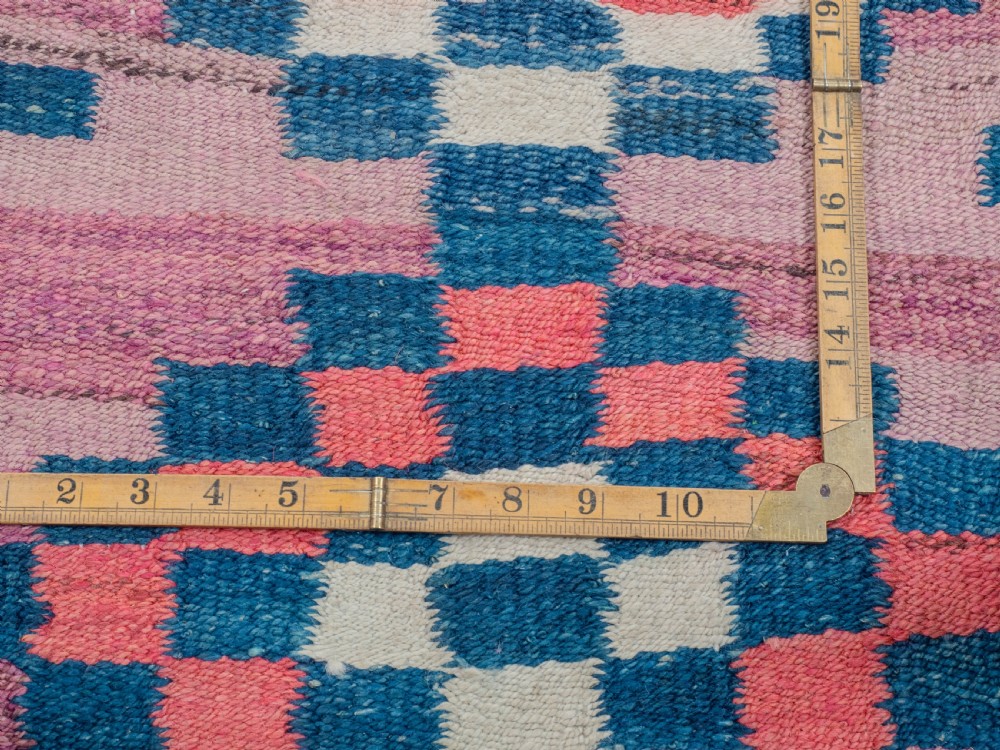 Antique Turkish Kilim, Flatweave Carpet, Circa 1920, 10' x 4'10
