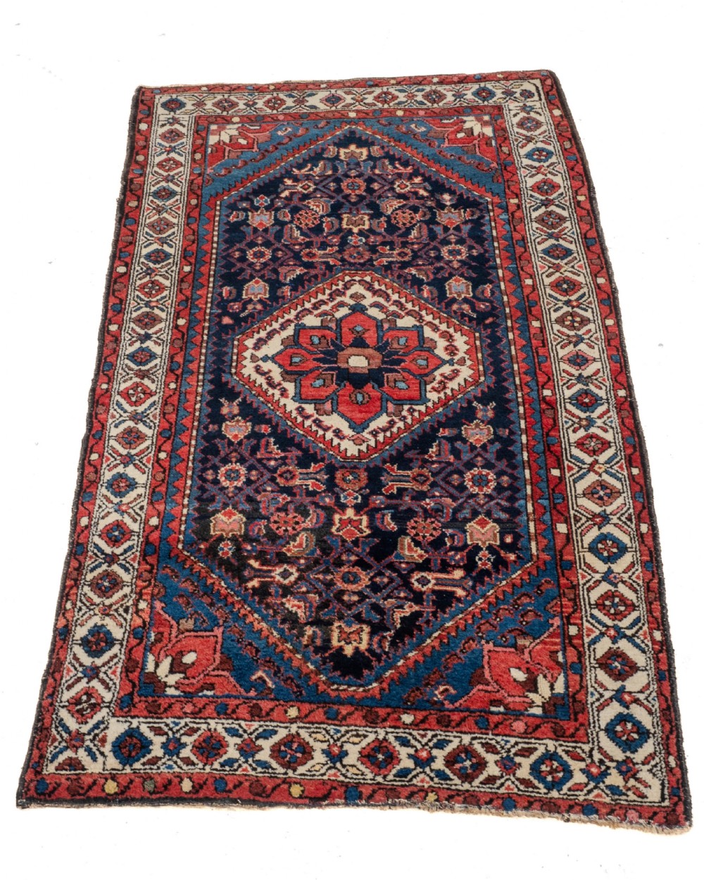 Antique Malayer Hamadan Persian Rug C1930 6'4