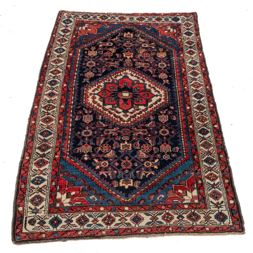 Antique Malayer Hamadan Persian Rug C1930 6'4
