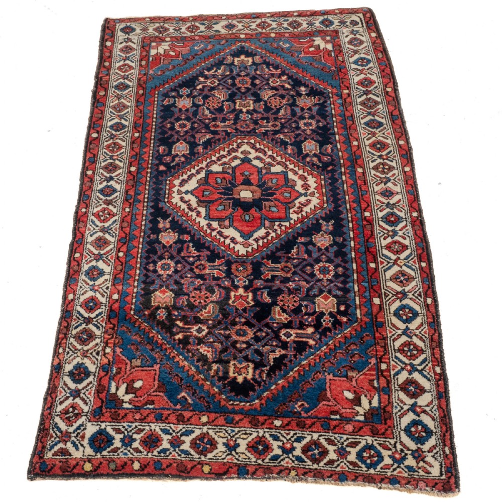 Antique Malayer Hamadan Persian Rug C1930 6'4