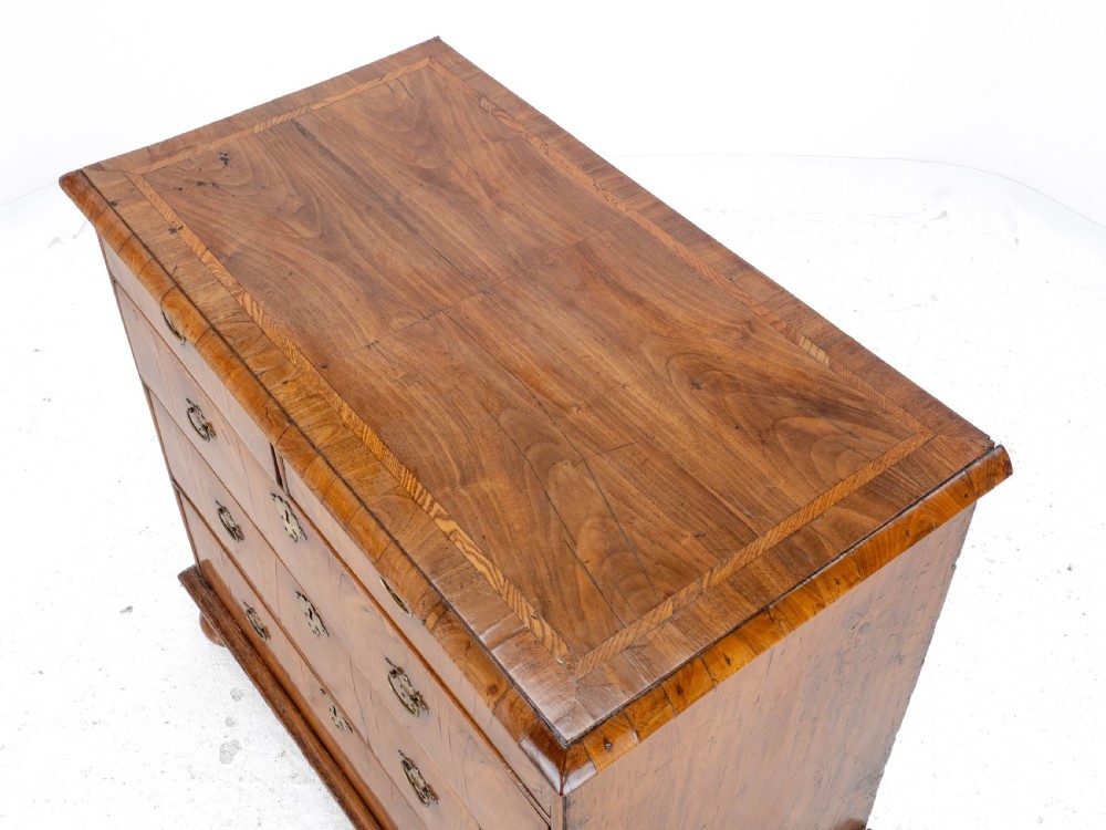 Early c.18th George I Walnut Chest of Drawers (Georgian Queen Anne William Mary) View IX