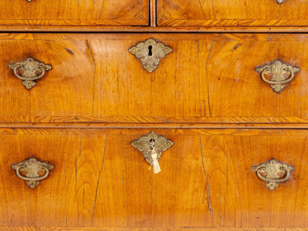 Early c.18th George I Walnut Chest of Drawers (Georgian Queen Anne William Mary) View XII
