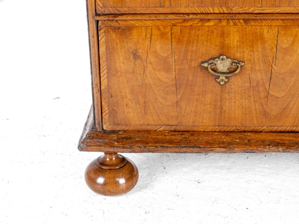 Early c.18th George I Walnut Chest of Drawers (Georgian Queen Anne William Mary) View XIV