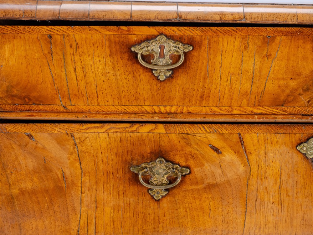 Early c.18th George I Walnut Chest of Drawers (Georgian Queen Anne William Mary) View XVI
