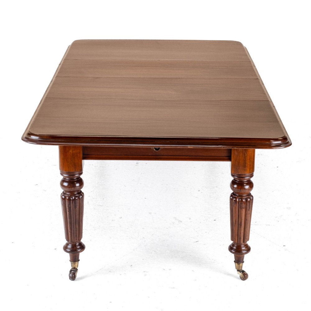Victorian Mahogany Extending Dining Table 7
