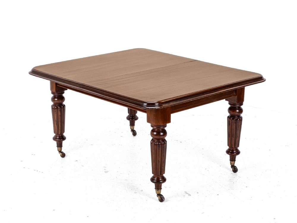Victorian Mahogany Extending Dining Table 7