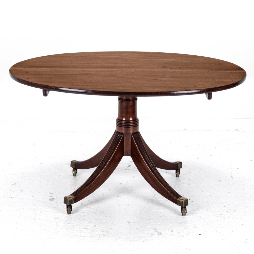 Late C18th Mahogany Oval Breakfast Dining Table Georgian (George III) View VIII