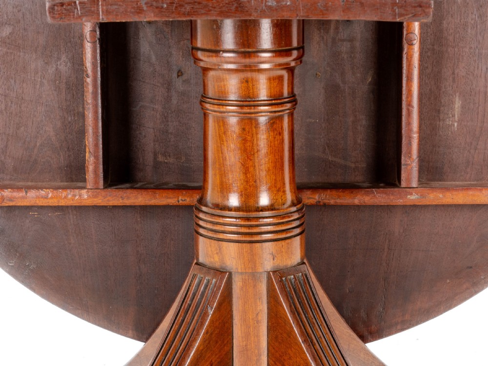Late C18th Mahogany Oval Breakfast Dining Table Georgian (George III) View XV
