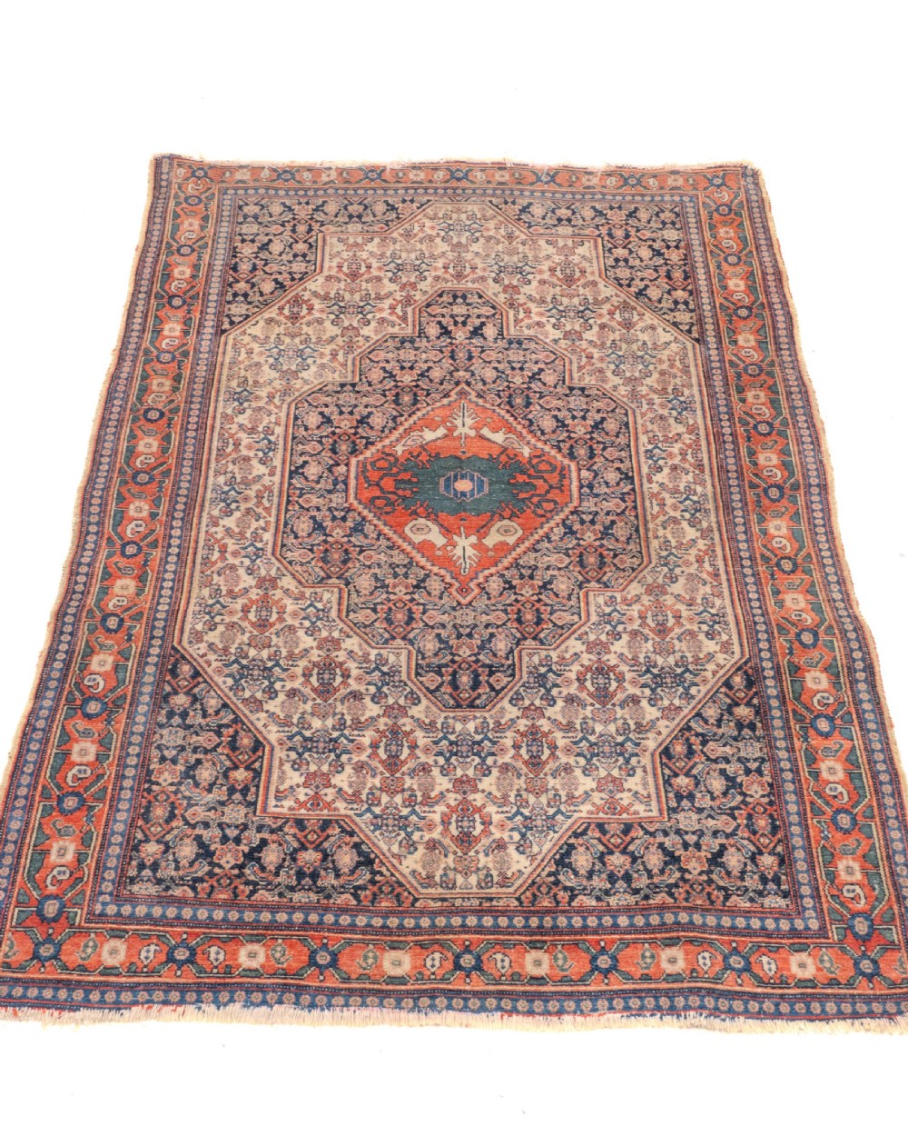 Antique Senneh Persiann Rug 6'3