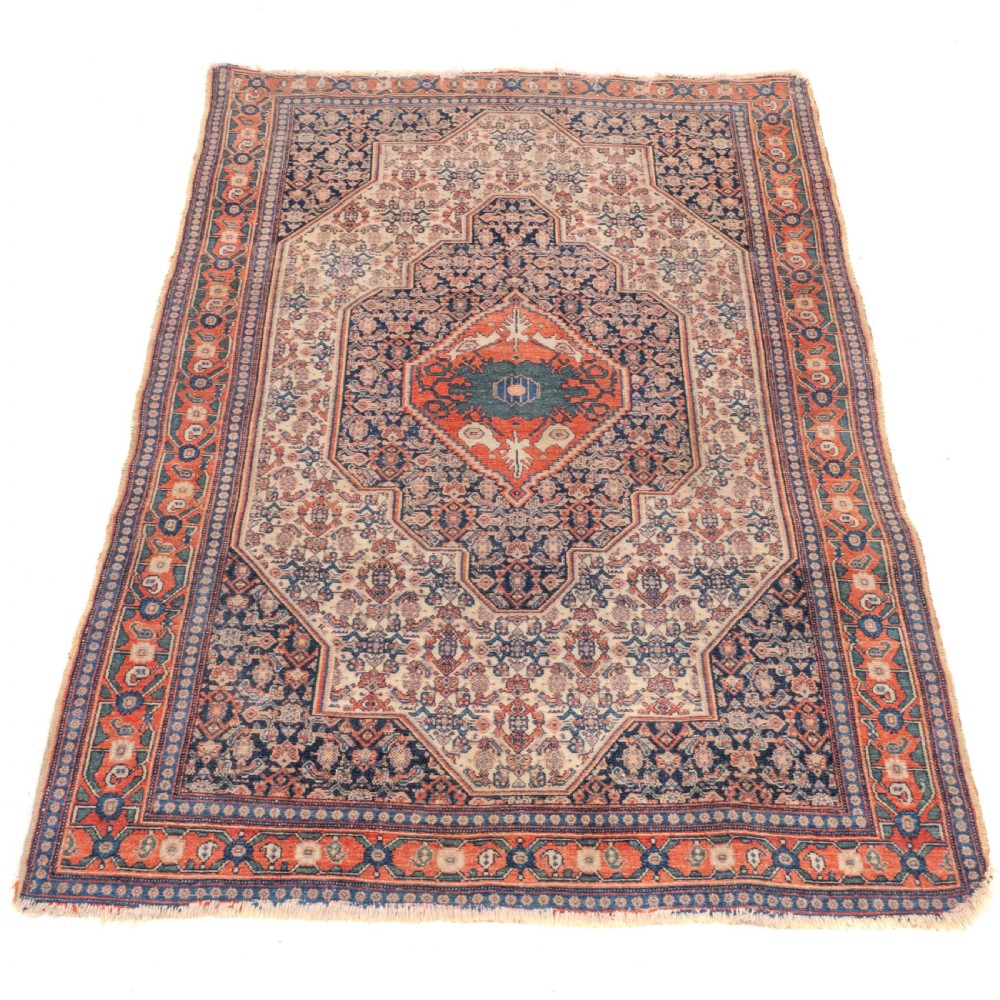 Antique Senneh Persiann Rug 6'3