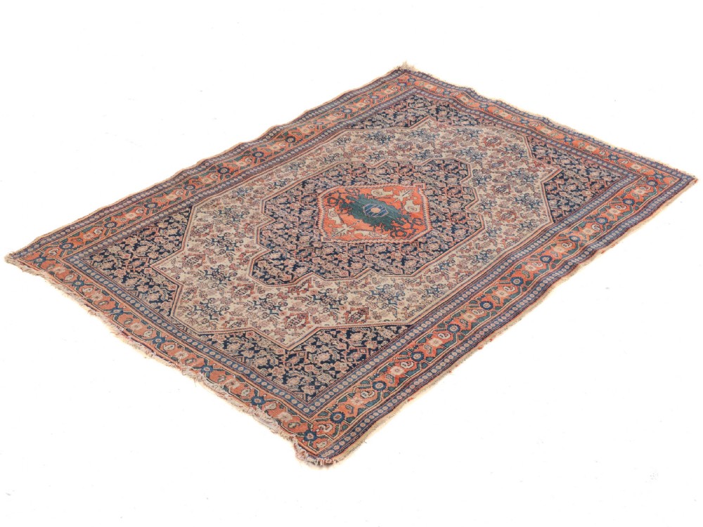 Antique Senneh Persiann Rug 6'3