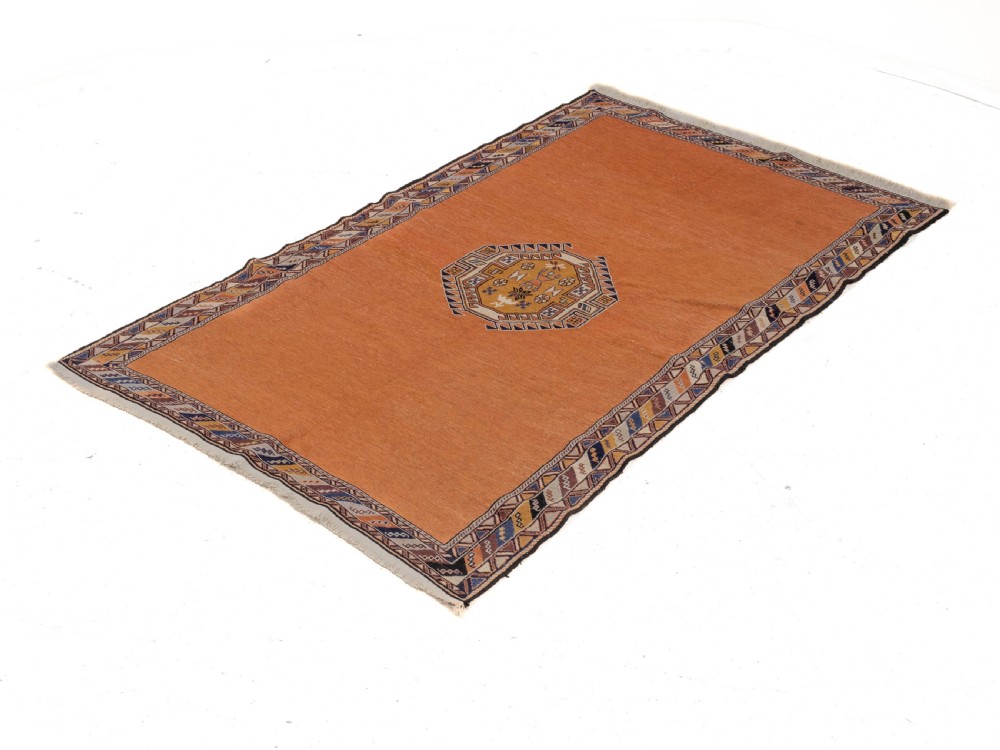 Afshar Soumak Persian Flat Weave Rug 6'6