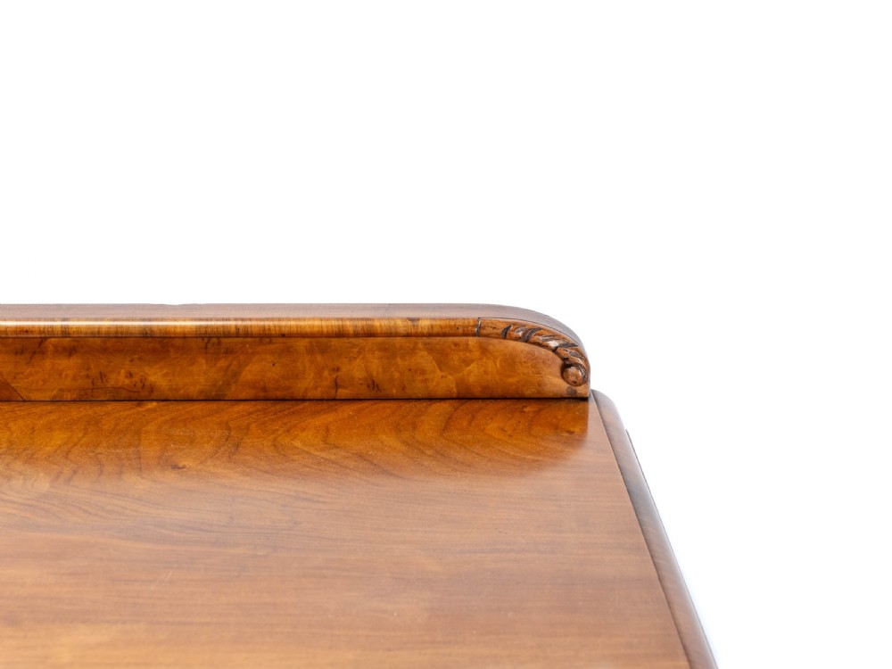 Art Deco C1920 Burr Walnut Display Cabinet Sideboard by Leemings of Halifax View XI