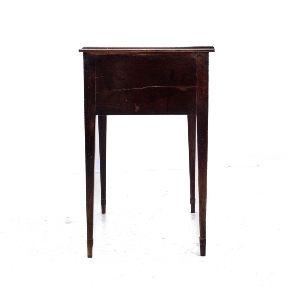 Regency Lowboy Mahogany Inlaid Side Table with Drawers C1810 (Georgian) View XV