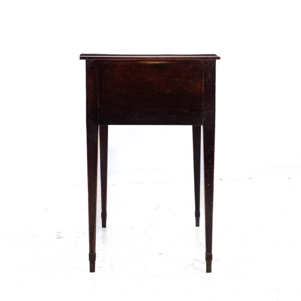 Regency Lowboy Mahogany Inlaid Side Table with Drawers C1810 (Georgian) View XVII