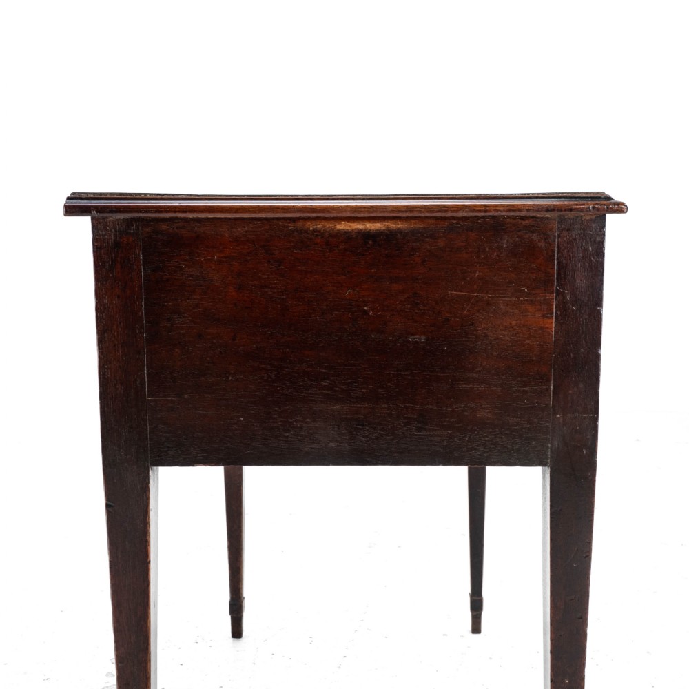 Regency Lowboy Mahogany Inlaid Side Table with Drawers C1810 (Georgian) View XVIII