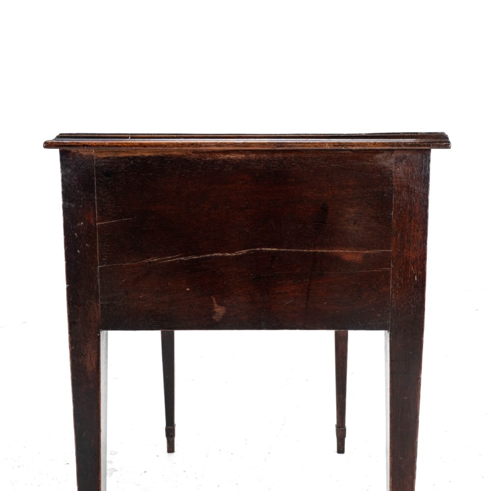 Regency Lowboy Mahogany Inlaid Side Table with Drawers C1810 (Georgian) View XIX