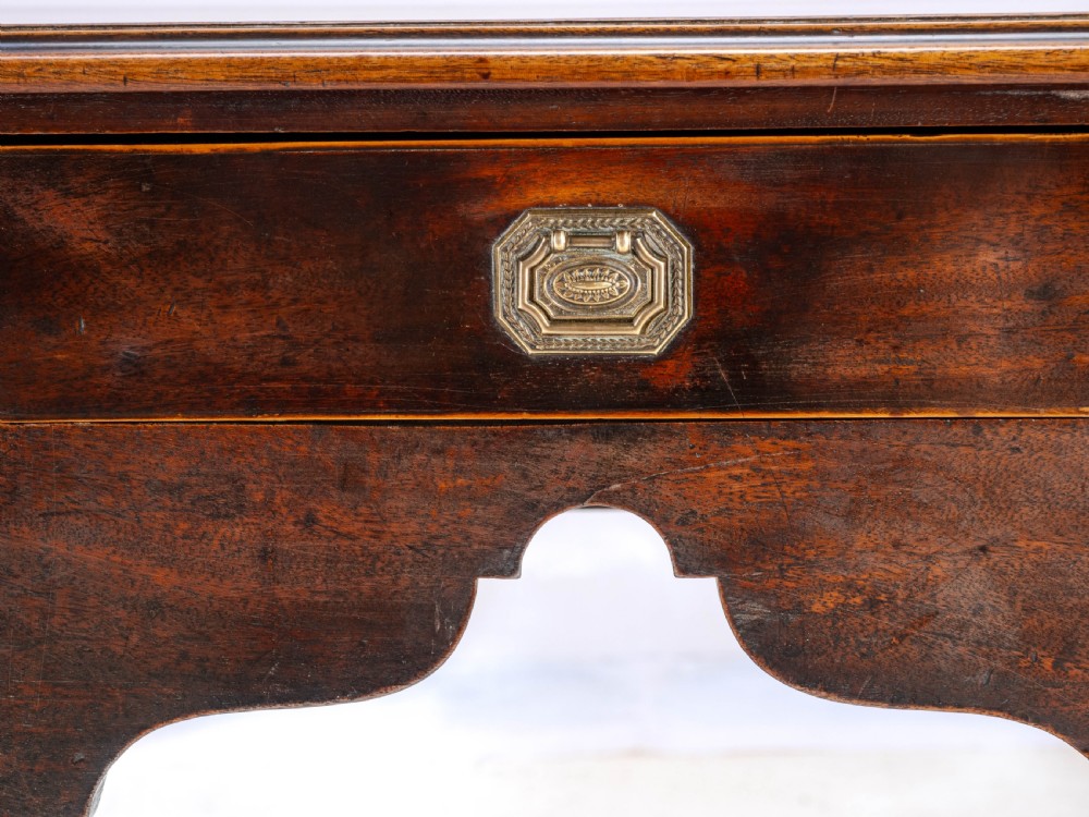 Regency Lowboy Mahogany Inlaid Side Table with Drawers C1810 (Georgian) View XXIII