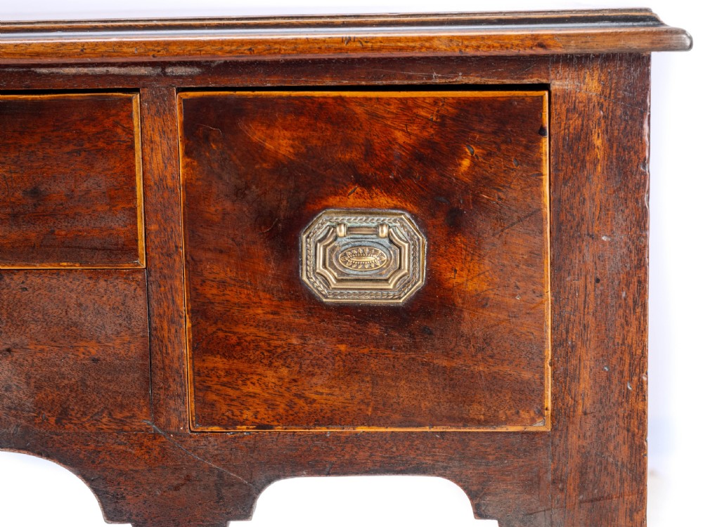 Regency Lowboy Mahogany Inlaid Side Table with Drawers C1810 (Georgian) View XXIV