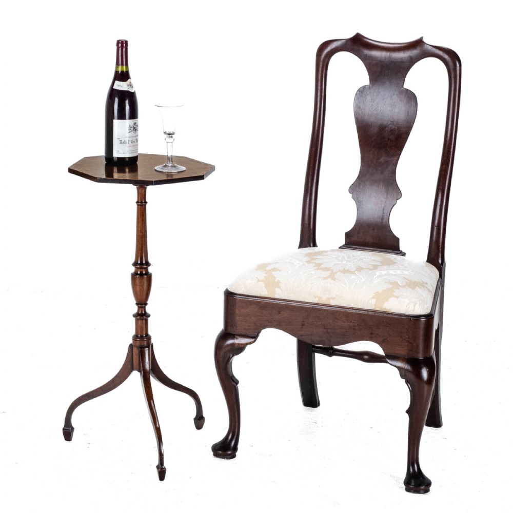 Regency Rosewood Crossbanded Mahogany Octagonal Wine Table C1810 (Georgian) View II