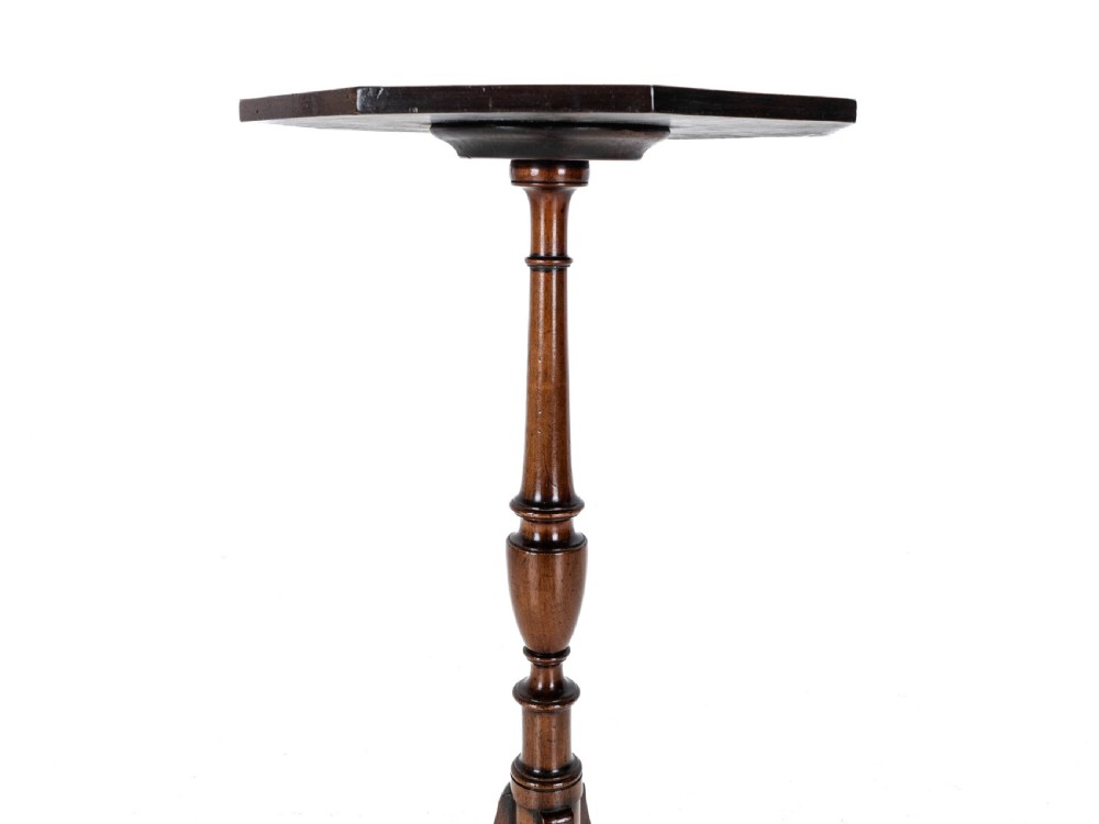 Regency Rosewood Crossbanded Mahogany Octagonal Wine Table C1810 (Georgian) View X