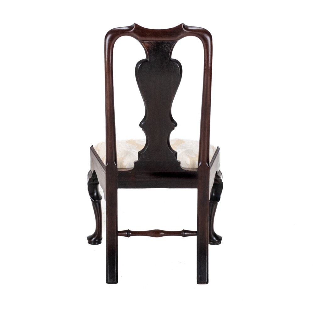 Early c.18th George I Mahogany Side Chair c1720 (Georgian Queen Anne Style Dining) View VIII