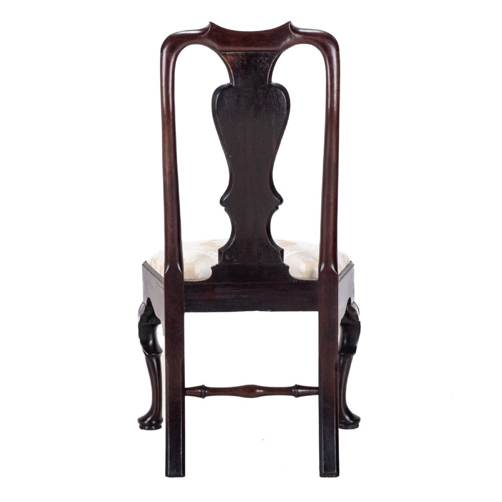 Early c.18th George I Mahogany Side Chair c1720 (Georgian Queen Anne Style Dining) View XI