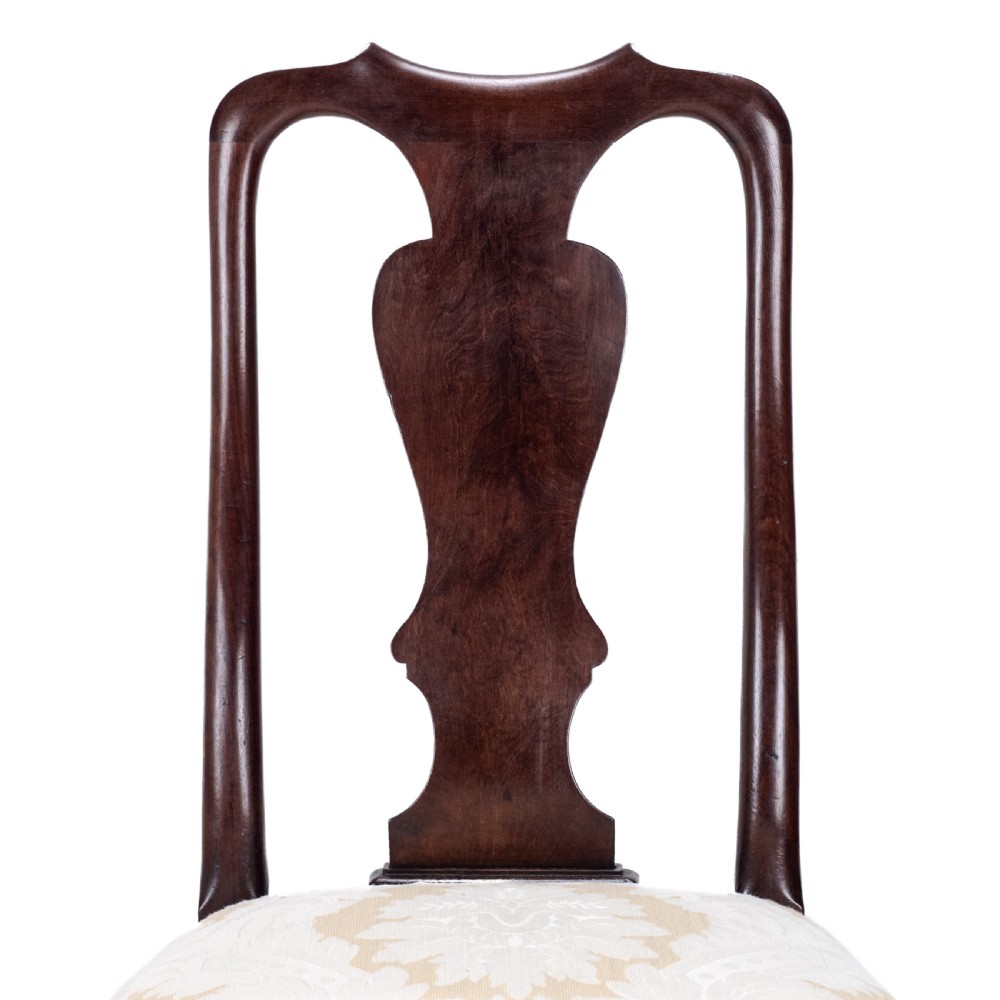 Early c.18th George I Mahogany Side Chair c1720 (Georgian Queen Anne Style Dining) View XIII