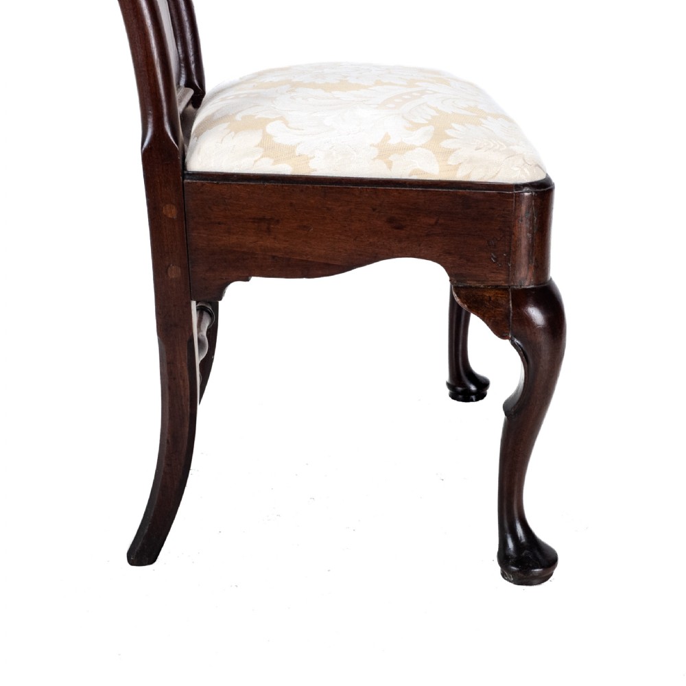 Early c.18th George I Mahogany Side Chair c1720 (Georgian Queen Anne Style Dining) View XX