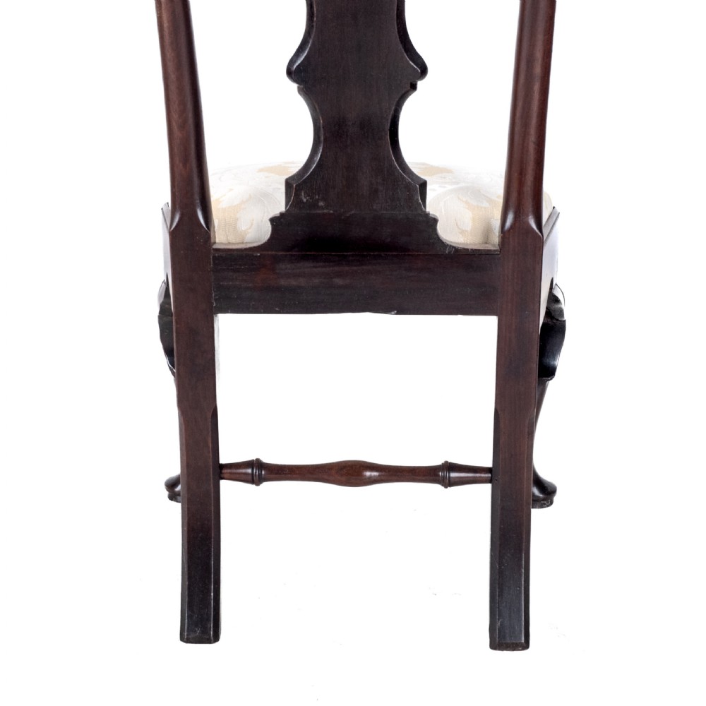 Early c.18th George I Mahogany Side Chair c1720 (Georgian Queen Anne Style Dining) View XXI