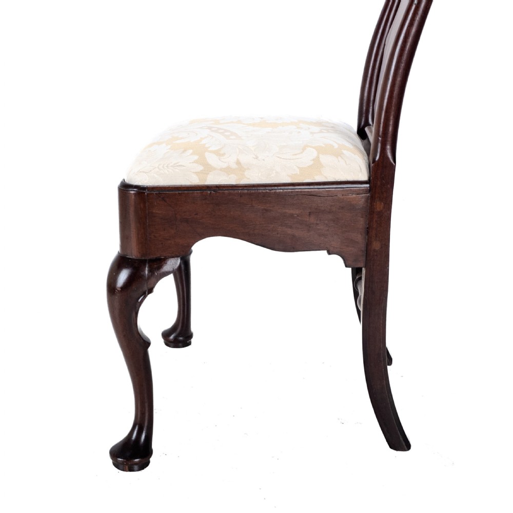 Early c.18th George I Mahogany Side Chair c1720 (Georgian Queen Anne Style Dining) View XXII