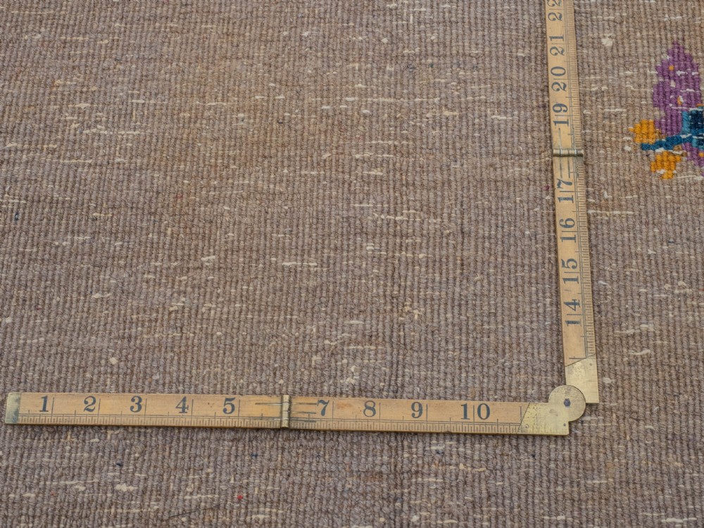 Art Deco Walter Nichols Chinese Mushroom Carpet 12' x 9' Circa 1920 (363x276cm Rug) View XIX