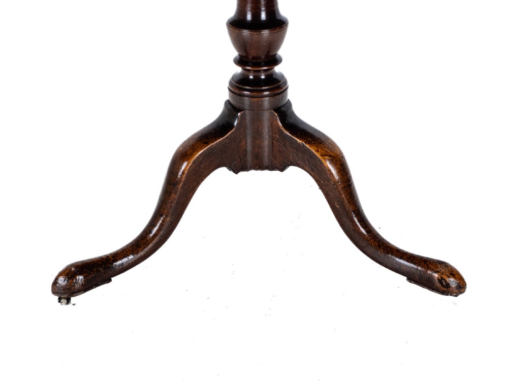 Georgian Mahogany Small 2 Tier Dumb Waiter Tripod Table circa 1800 (George III, 18th 19th Century) View XVIII