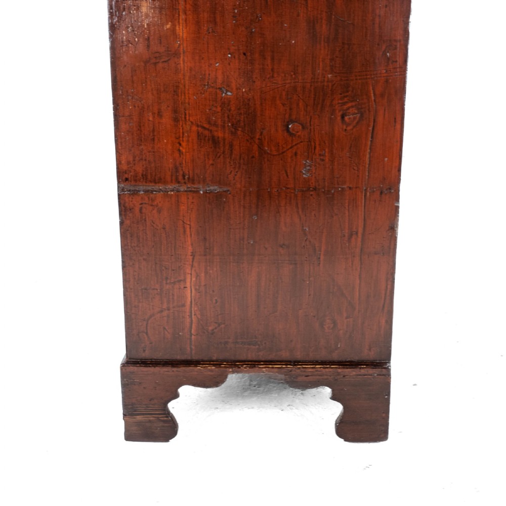 Georgian Late 18th Century Mahogany Inlaid Caddy Top Small Chest of Drawers (George III) View XXIII